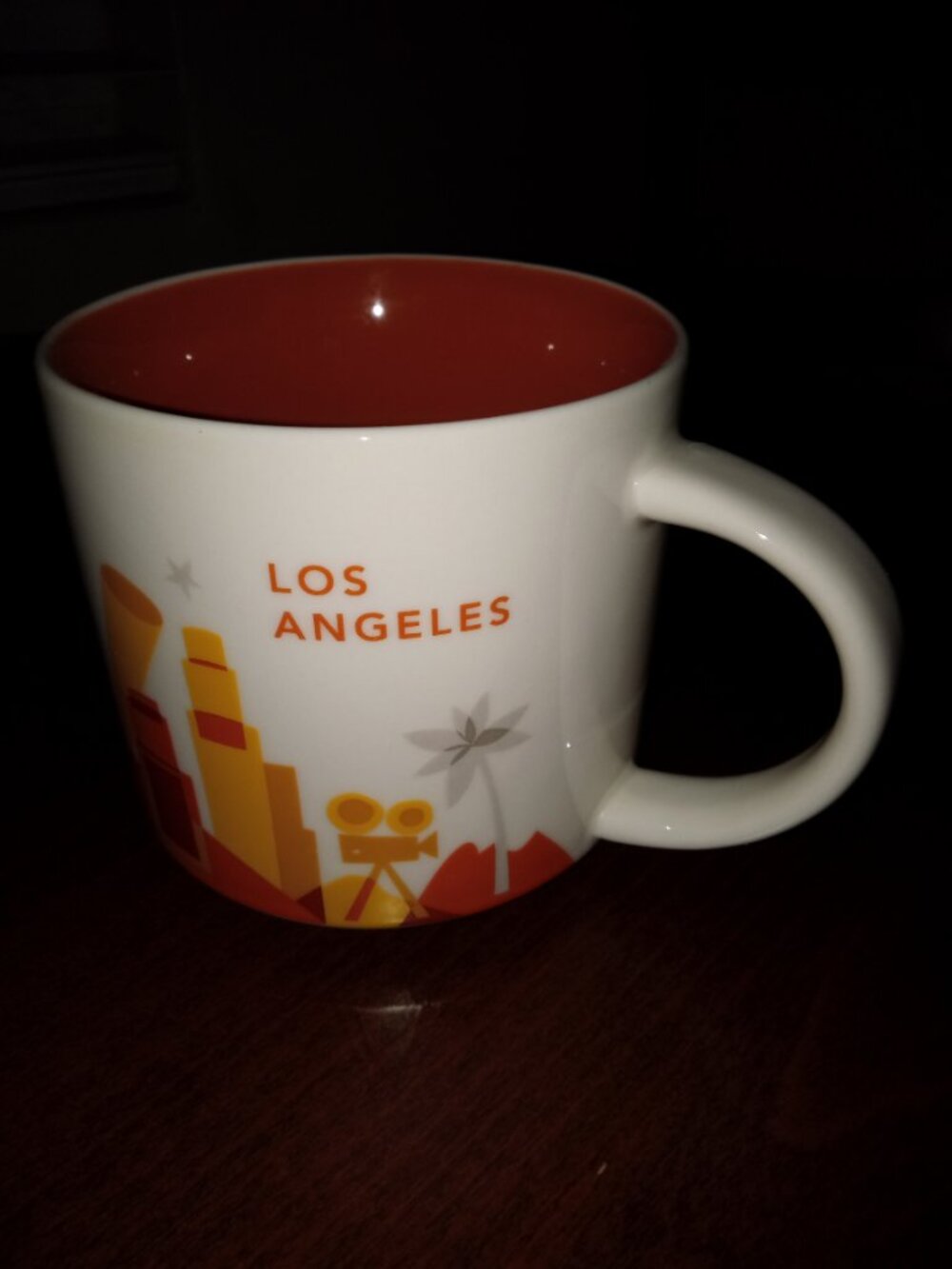 STARBUCKS Los Angeles mug You Are Here ~ like new